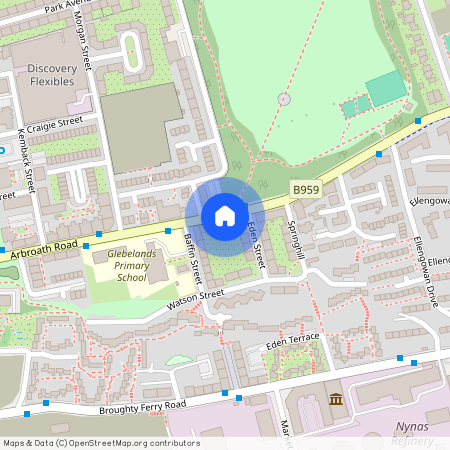 Arbroath Road, East End, Dundee, DD4