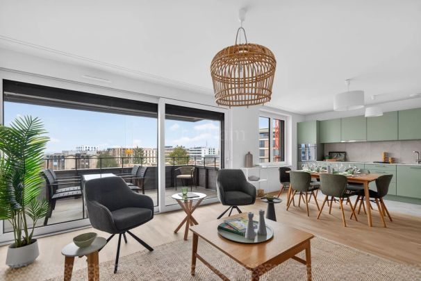 4.5 pièces neufs avec loggia et balcon - Photo 1