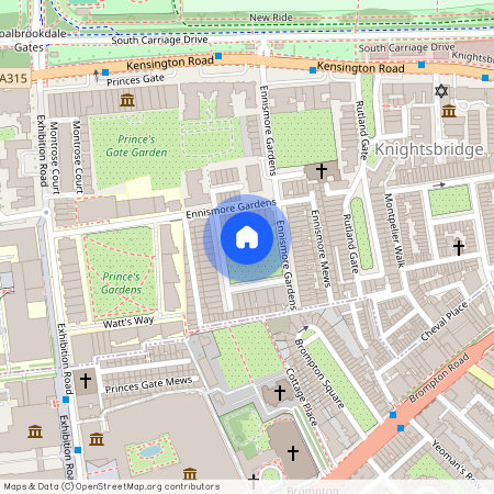 Kingston House South, Ennismore Gardens, London, SW7