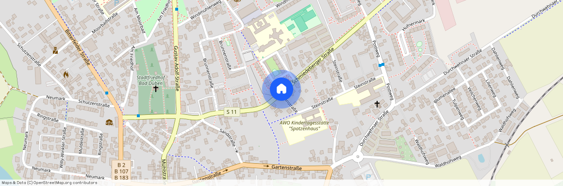 Schmiedeberger Straße 9-13, 04849 Sachsen - Bad Dueben