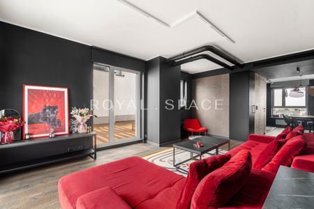 Dwupoziomowy apartament z panoramą Warszawy - Zdjęcie 3