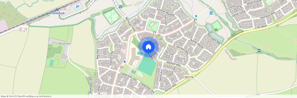 Meadow Lane, Cranbrook, EX5
