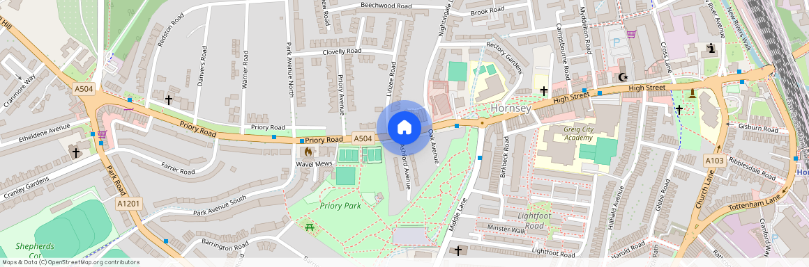 Priory Road, Crouch End, London, N8