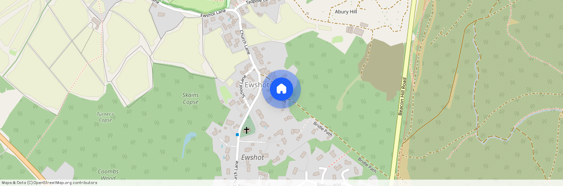 Ewshot, Bridle Path, Farnham, GU10 5BW, Hampshire