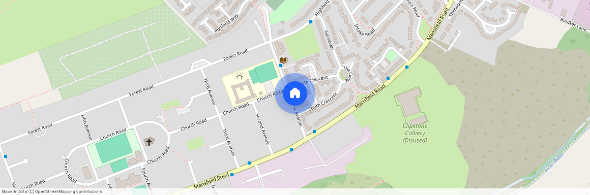First Avenue, Clipstone