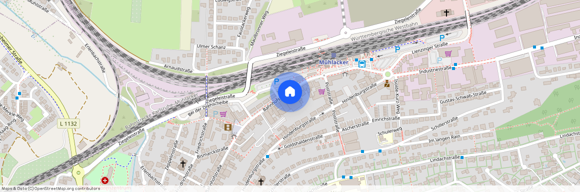 Bahnhofstraße 100, 75417 Mühlacker