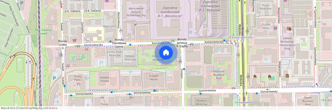 ul. Konstruktorska, Służewiec, Mokotów, Warszawa, mazowieckie