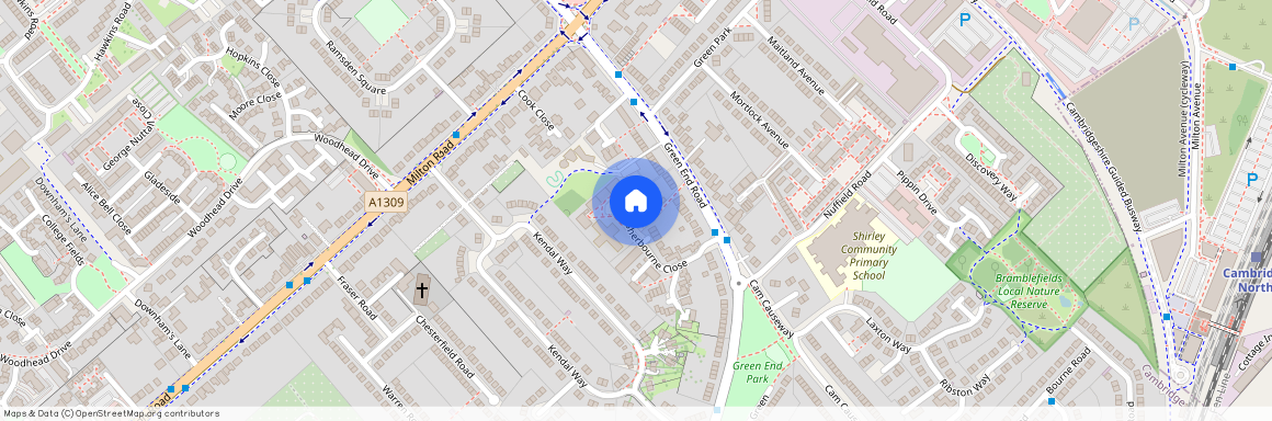 Sherbourne Close, Cambridge, CB4