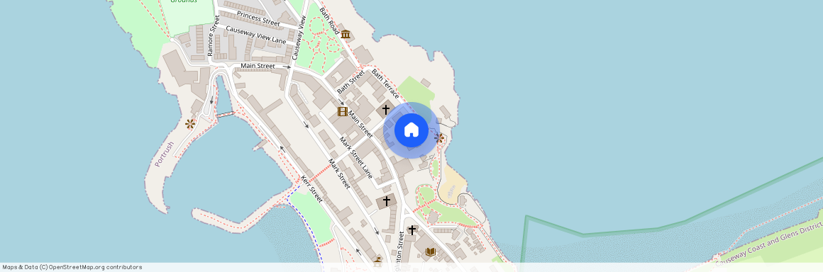 2 Island View, 4 Bath Terrace, (Student Let), Portrush, BT56 8AN