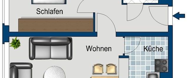 Frisch modernisierte Puppenstube mit schönem Weitblick - Foto 1