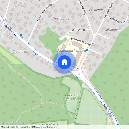 Spångavägen, Bromma