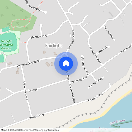 Shepherds Way, Fairlight, Hastings, East Sussex, TN35