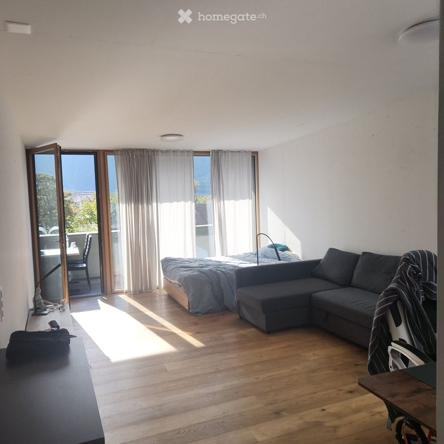 Studio de 50 m2 + terrasse + parc + cave - Photo 1