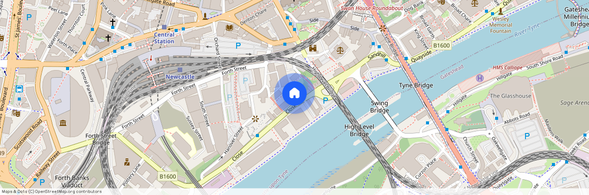 The Close, Quayside, Newcastle upon Tyne, NE1