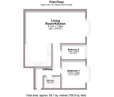 2 bedroom apartment to rent - Photo 1