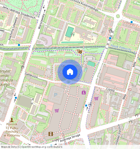 Radom, Śródmieście, Zegara, Słonecznego