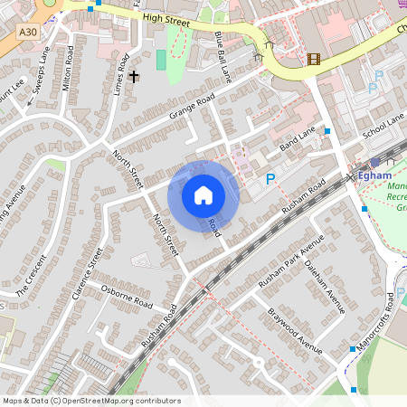 Queens Road, Egham, TW20