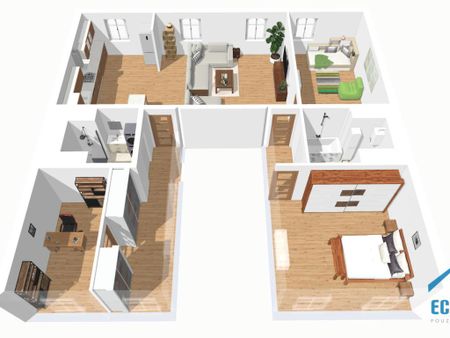 Pronájem bytu 4+kk 128 m2 - Fotografie 2