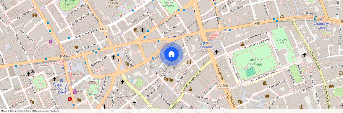 Stukeley Street, Covent Gardens, London, WC2B