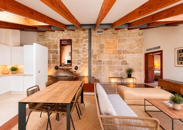 Apartamento con terrazas, 3 dormitorios, 2 baños, ascensor, garaje, Paseo del Borne, Palma.