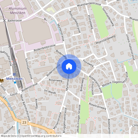 Building Myrtenstrasse - swisssuites - 1055170 - ZRH, Myrtenstrasse, Menziken