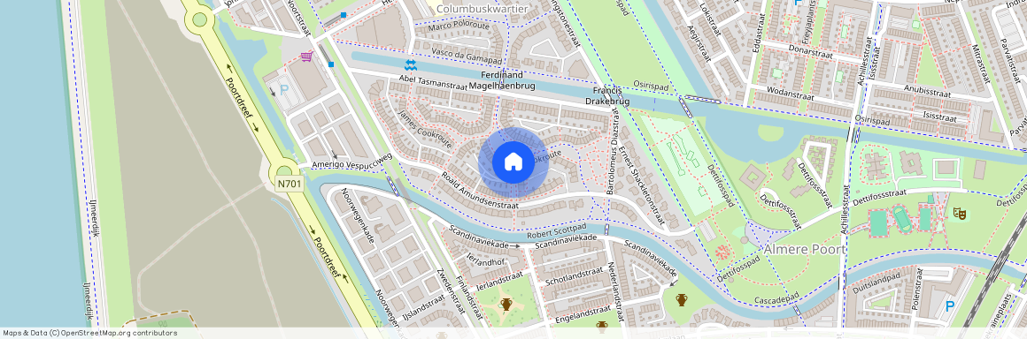 Columbuskwartier Zuid, 1363 KE, James Cookroute, Almere