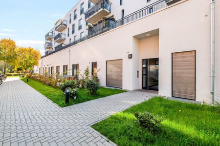 Neubau im Grünen: 2-Zimmer-Wohnung mit Terrasse - Foto 5