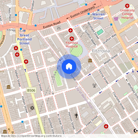 84 Cleveland Street, London, W1T 6NG
