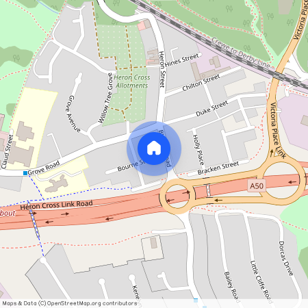Blurton Road, Heron Cross, Stoke-on-Trent, ST4