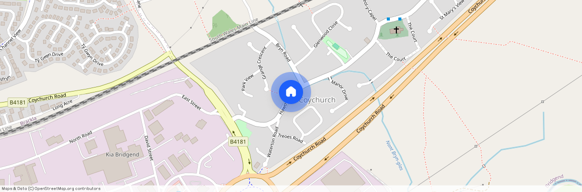 Preswylfa Court, Coychurch, Bridgend, CF35