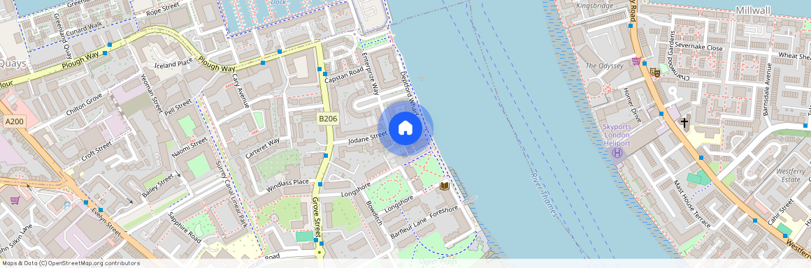 George Beard Road, Surrey Quays, SE8