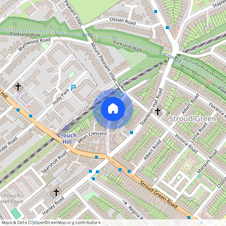 Mount Pleasant Crescent, N4, London