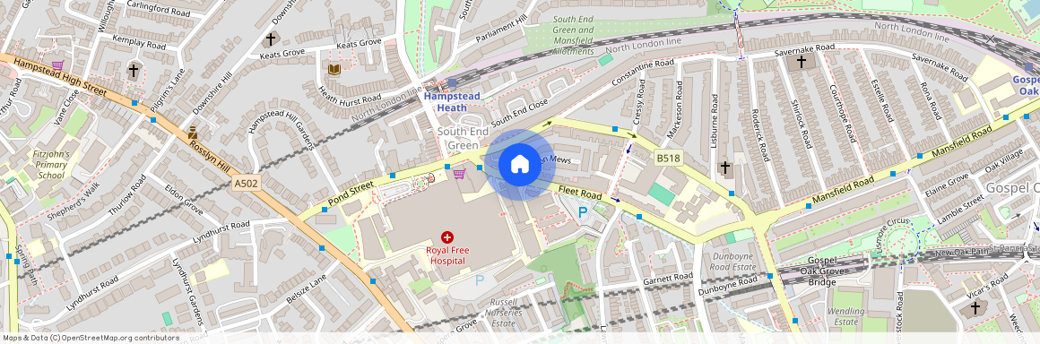 138 Fleet Road, London NW3