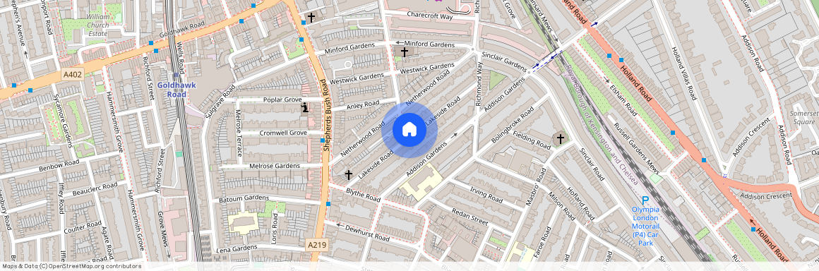 Lakeside Road, W14, London