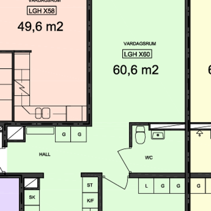 Teknikergatan 23B, Gröndal - Photo 2