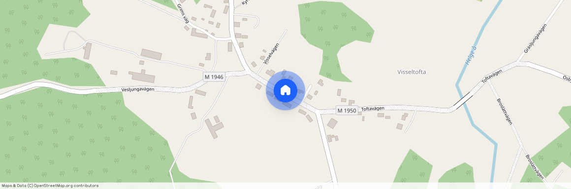 Toftavägen, Visseltofta