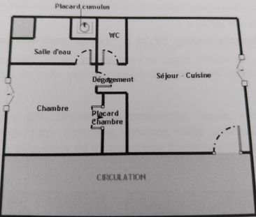 Location Appartement 2 pièces 27m² L ISLE D ESPAGNAC 16340 - Photo 3