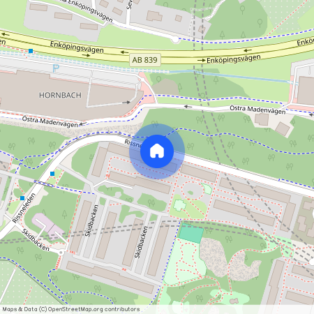 Hallonbergen, Rissneleden 77