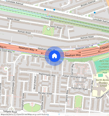 Evelyn Denington Road, London E6