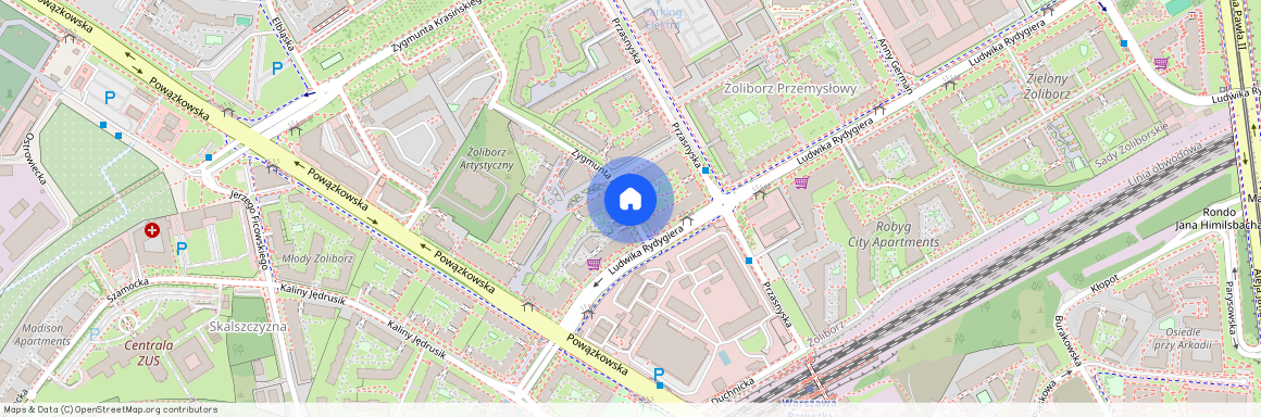 ul. Zygmunta Hübnera, Sady Żoliborskie, Żoliborz, Warszawa, mazowieckie