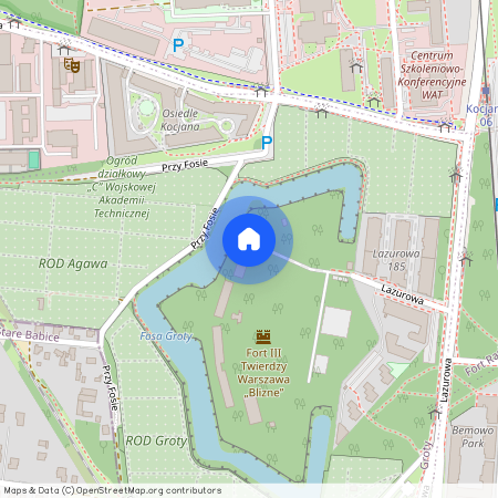 ul. Lazurowa, Groty, Bemowo, Warszawa, mazowieckie