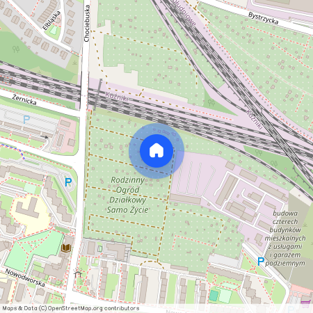 ul. Chociebuska, Nowy Dwór, Fabryczna, Wrocław, dolnośląskie