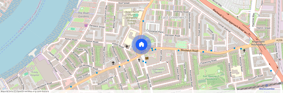 Blackwall Lane Greenwich SE10