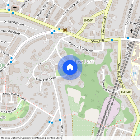 STUNNING VIEWS, Apartment 3, St. James Court, 8 Stow Park Circle, Newport, NP20 4HE