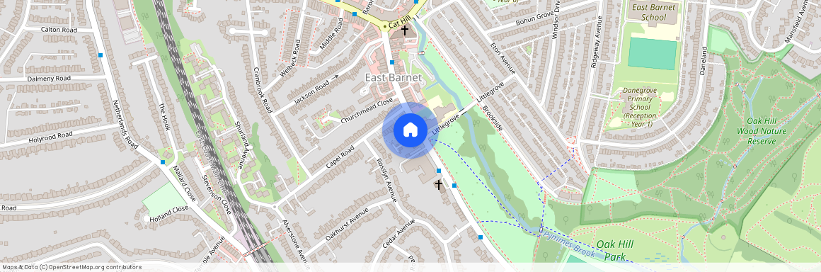 Church Hill Road, Barnet, Hertfordshire, EN4