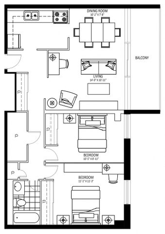 378 Vine - Plan K - Photo 5