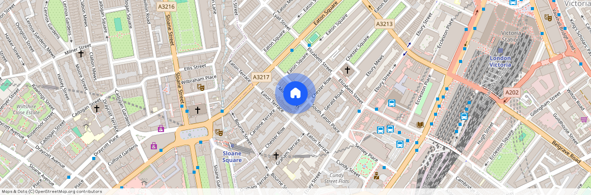 South Eaton Place, Belgravia, London, SW1W