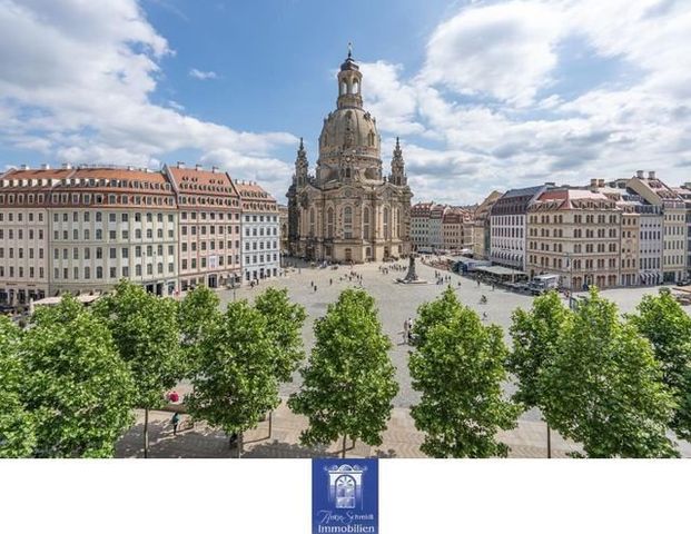 Elegante Stadtwohnung mit groÃem Balkon und traumhaften Blick zur Frauenkirche! - Photo 1