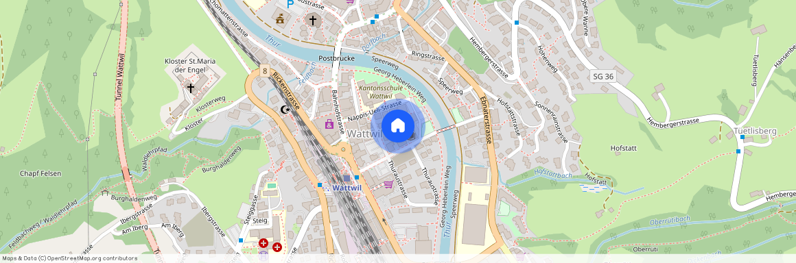 9630, Wattwil, Volkshausstrasse, 21A