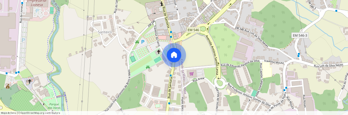 Rua Santana, Portugalia, Maia